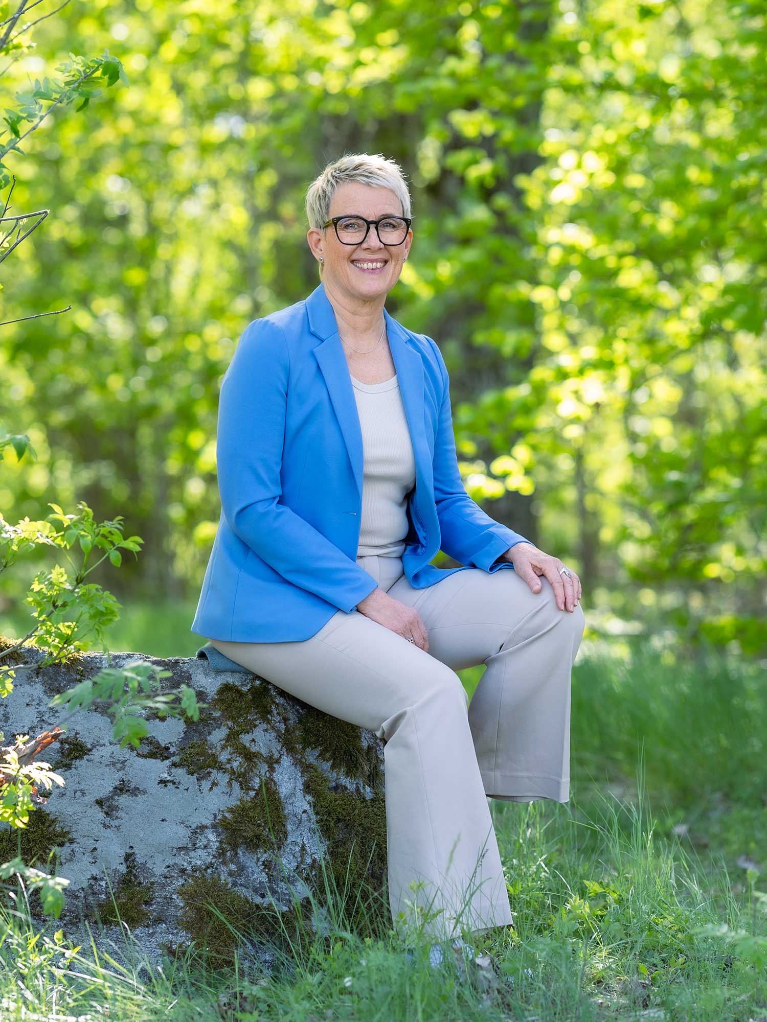Porträtt på Louise Jonsson